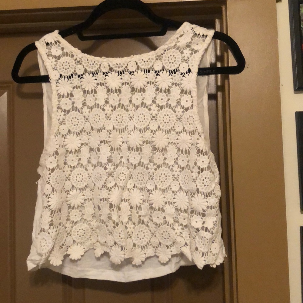 Off White crop top